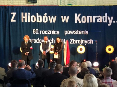 "Z Hiobów w Konrady" - uroczystości z okazji 80. rocznicy powstania Narodowych Sił Zbrojnych - Kurzętnik, 20 września 2022