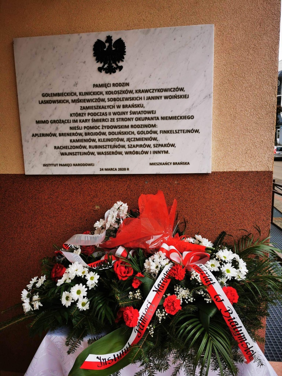 Obchodów Narodowego Dnia Pamięci Polaków ratujących Żydów pod okupacją niemiecką - fot. Bożena Koszel-Pleskaczuk