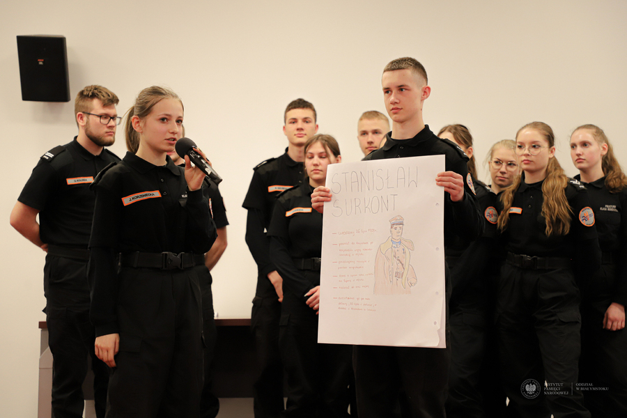 Warsztaty dotyczące Obławy Augustowskiej w ramach projektu "W służbie Ojczyźnie" - Białystok, 30-31 marca 2023, fot. Paweł Bezubik