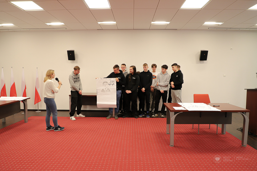 Warsztaty dotyczące Obławy Augustowskiej w ramach projektu "W służbie Ojczyźnie" - Białystok, 30-31 marca 2023, fot. Paweł Bezubik