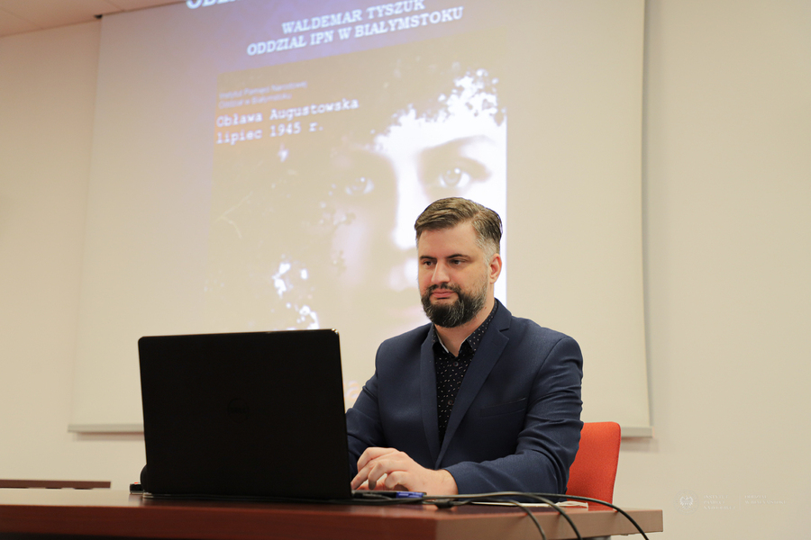 Warsztaty dotyczące Obławy Augustowskiej w ramach projektu "W służbie Ojczyźnie" - Białystok, 30-31 marca 2023, fot. Paweł Bezubik