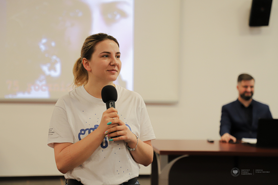 Warsztaty dotyczące Obławy Augustowskiej w ramach projektu "W służbie Ojczyźnie" - Białystok, 30-31 marca 2023, fot. Paweł Bezubik