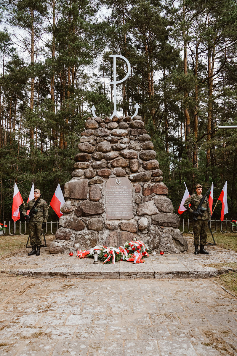 80. rocznica bitwy pod Pawłami - Pawły, 12 czerwca 2023 r., Fot. Marta Śliwińska, Wojciech Nowik (Miejski Ośrodek Animacji Kultury w Zabłudowie)