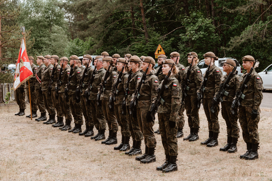 80. rocznica bitwy pod Pawłami - Pawły, 12 czerwca 2023 r., Fot. Marta Śliwińska, Wojciech Nowik (Miejski Ośrodek Animacji Kultury w Zabłudowie)