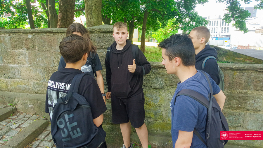 Gra miejska „Szlakiem Jadwigi Dziekońskiej „Jadzi” – Białystok, 15 czerwca 2023, fot. Paweł Murawski