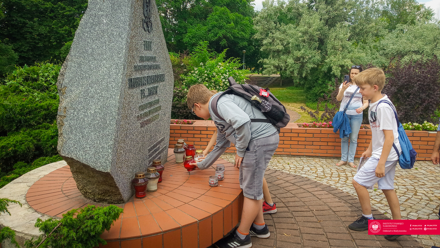 Gra miejska „Szlakiem Jadwigi Dziekońskiej „Jadzi” – Białystok, 15 czerwca 2023, fot. Paweł Murawski