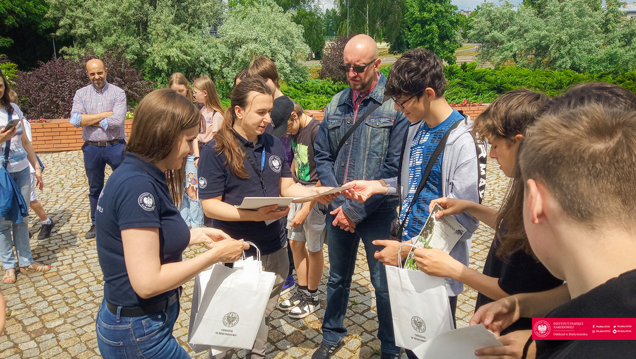 Gra miejska „Szlakiem Jadwigi Dziekońskiej „Jadzi” – Białystok, 15 czerwca 2023, fot. Paweł Murawski