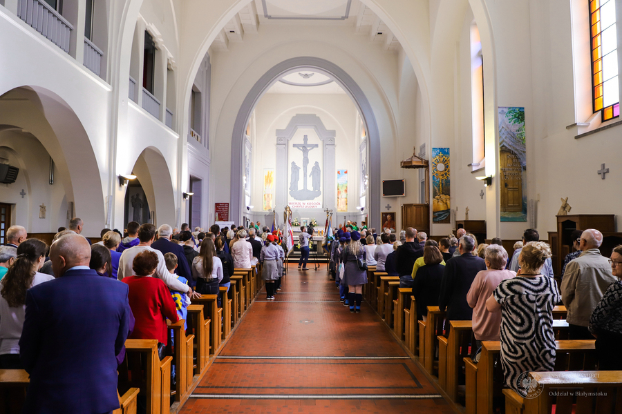 40. Rocznica święceń kapłańskich ks. Stanisława Suchowolca - Białystok, 18 czerwca 2023 r., fot. Paweł Bezubik