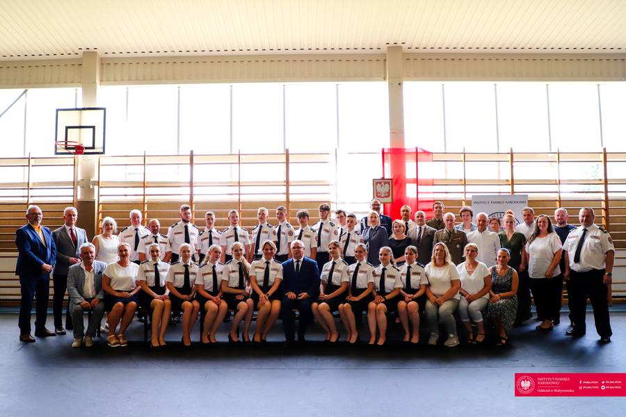 Podsumowaniem projektu edukacyjnego „W służbie Ojczyźnie” - Niećkowo, 21 czerwca 2023 r., fot. Paweł Bezubik