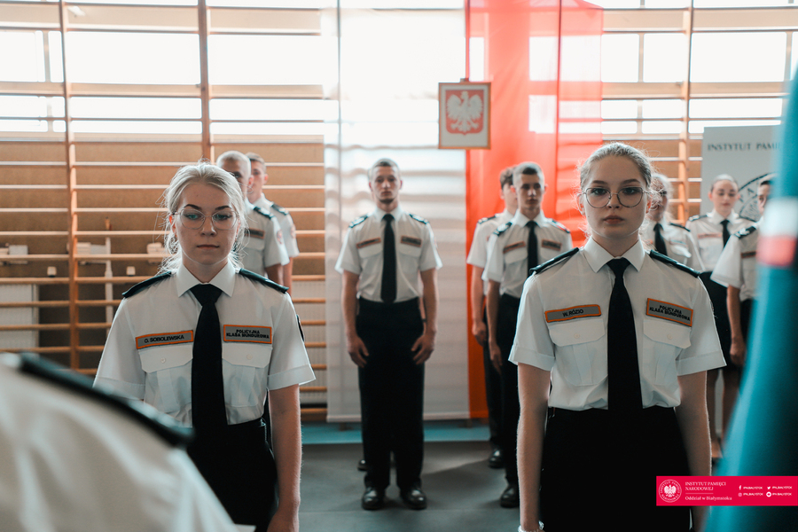 Podsumowaniem projektu edukacyjnego „W służbie Ojczyźnie” - Niećkowo, 21 czerwca 2023 r., fot. Paweł Bezubik