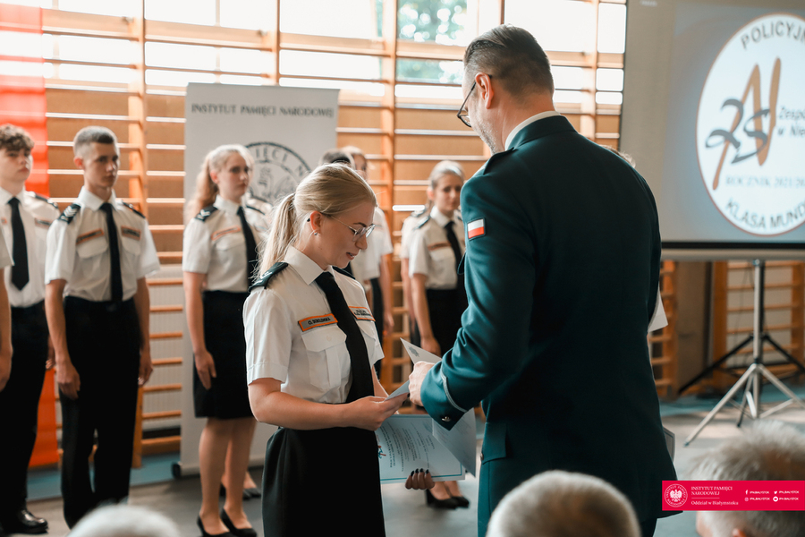 Podsumowaniem projektu edukacyjnego „W służbie Ojczyźnie” - Niećkowo, 21 czerwca 2023 r., fot. Paweł Bezubik