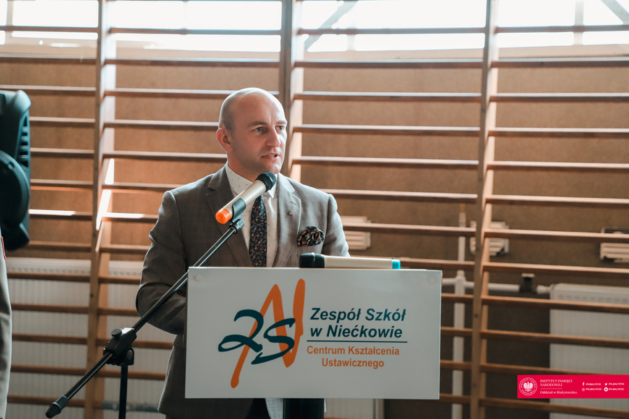 Podsumowaniem projektu edukacyjnego „W służbie Ojczyźnie” - Niećkowo, 21 czerwca 2023 r., fot. Paweł Bezubik