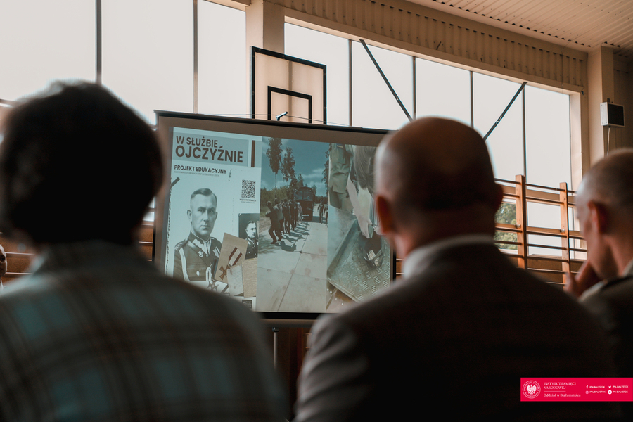 Podsumowaniem projektu edukacyjnego „W służbie Ojczyźnie” - Niećkowo, 21 czerwca 2023 r., fot. Paweł Bezubik