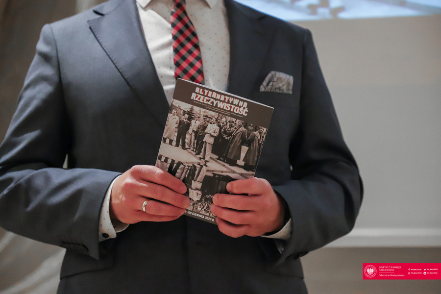 Podsumowanie konferencji - „Alternatywna rzeczywistość – wydarzenia z lat 1939–1956 (...)”, Białystok 19-20 czerwca 2023 r., fot. IPN Białystok