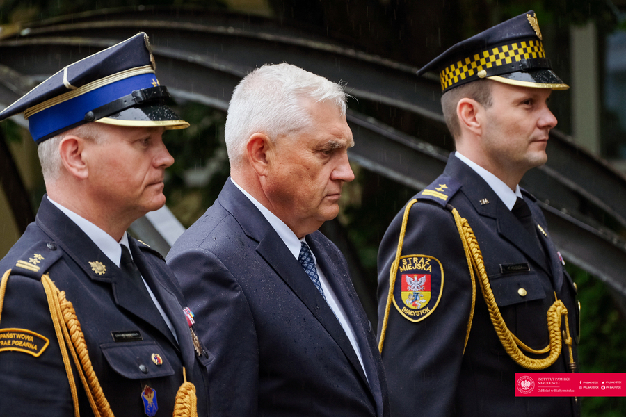 Rocznica spalenia Wielkiej Synagogi w Białymstoku – 27 czerwca 2023 r., fot. Paweł Bezubik