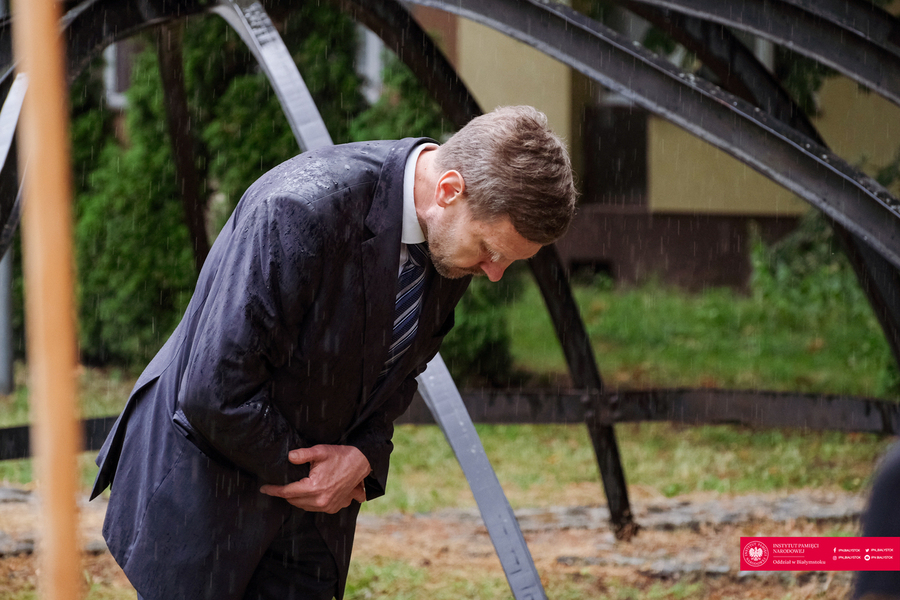 Rocznica spalenia Wielkiej Synagogi w Białymstoku – 27 czerwca 2023 r., fot. Paweł Bezubik