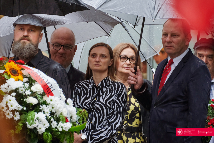 Rocznica spalenia Wielkiej Synagogi w Białymstoku – 27 czerwca 2023 r., fot. Paweł Bezubik