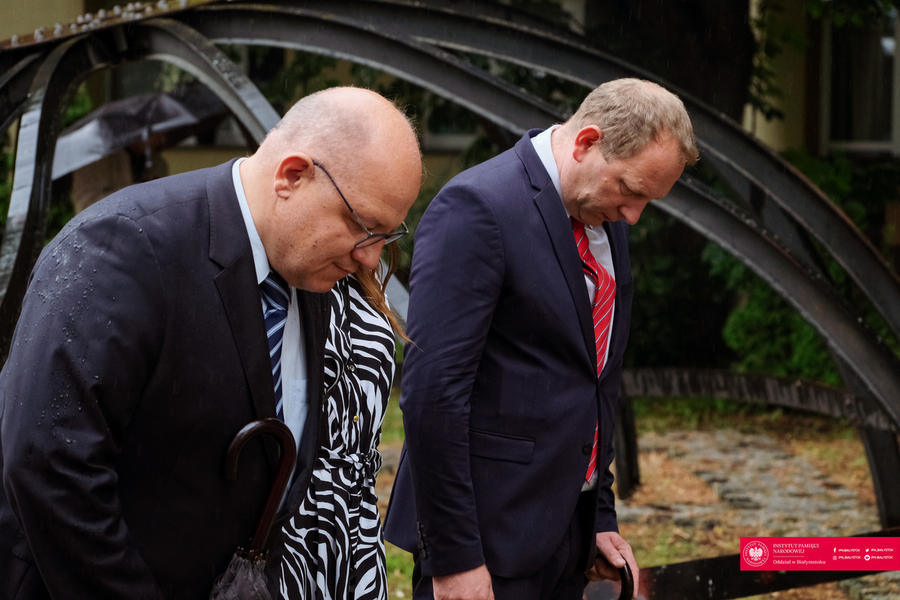 Rocznica spalenia Wielkiej Synagogi w Białymstoku – 27 czerwca 2023 r., fot. Paweł Bezubik