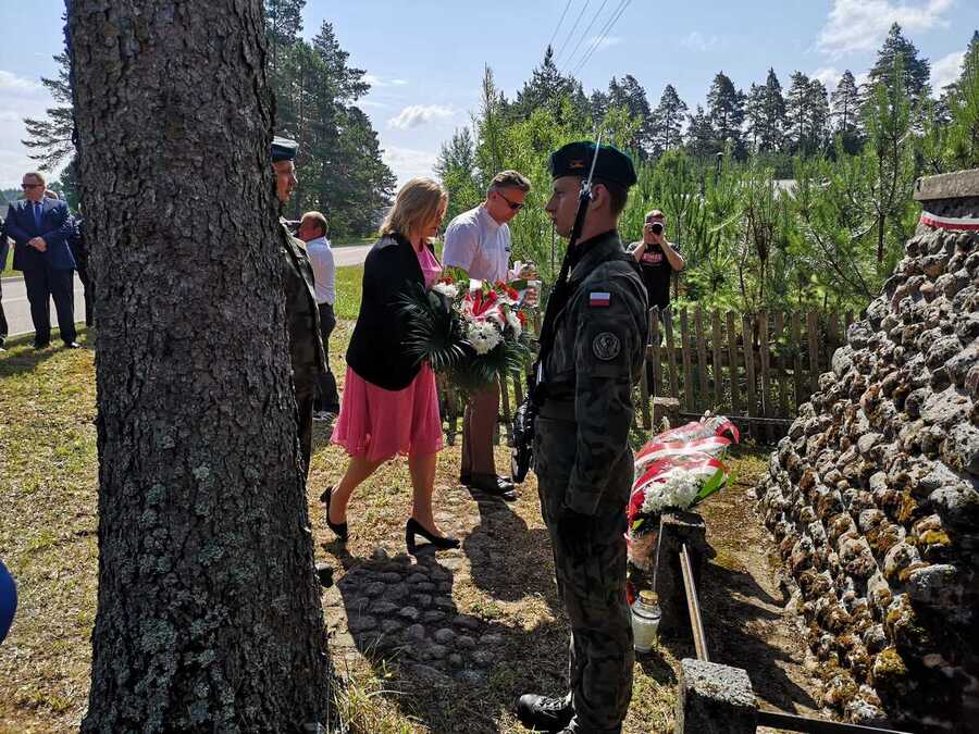 160. rocznica powstania styczniowego - Bitwa pod Gruszkami, Gruszki, 29.06.2023 r., fot. OBEN