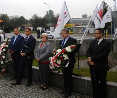 Obchody 37. rocznicy podpisania Porozumień Sierpniowych - Olsztyn