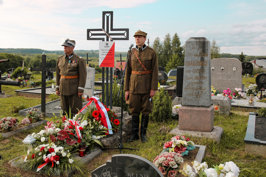 Obchody 79. rocznicy operacji "Ostra Brama" - Miedniki, 6 lipca 2023 r., fot. Krzysztof Rojs