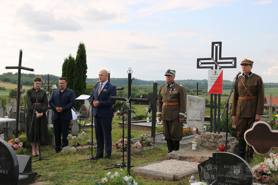 Obchody 79. rocznicy operacji "Ostra Brama" - Miedniki, 6 lipca 2023 r., fot. Krzysztof Rojs