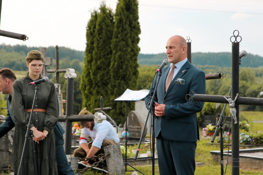 Obchody 79. rocznicy operacji "Ostra Brama" - Miedniki, 6 lipca 2023 r., fot. Krzysztof Rojs