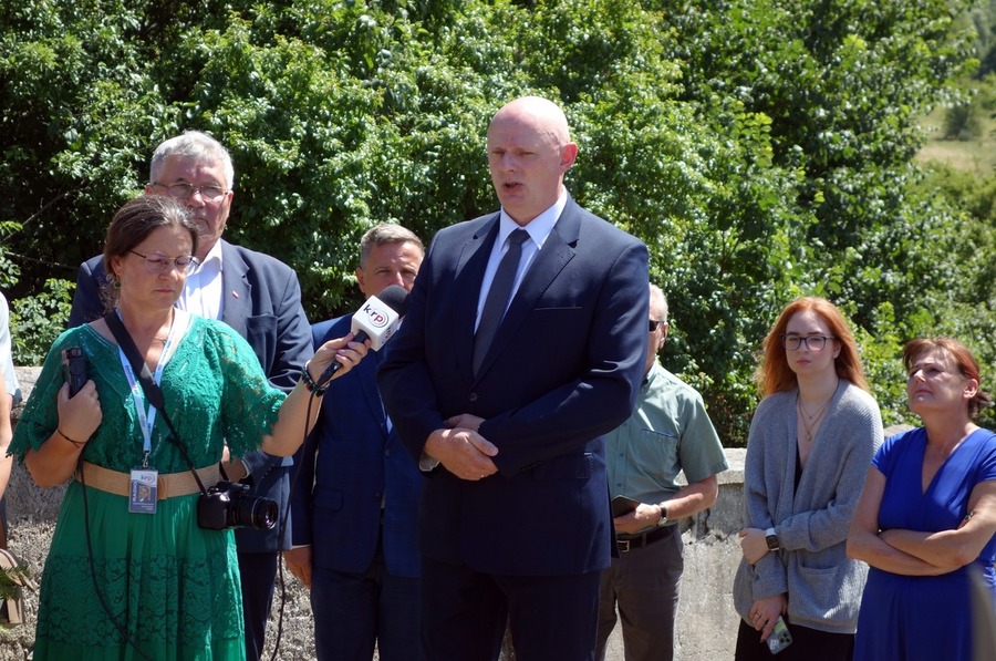 75. rocznica zamordowania przez funkcjonariuszy UB ppor. Antoniego Wodyńskiego ps. „Odyniec” - Drohiczyn, 9 lipca 2023 r., fot. Władysław Tokarski