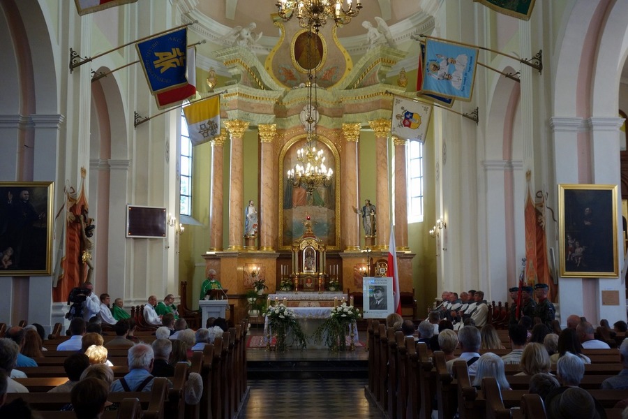 75. rocznica zamordowania przez funkcjonariuszy UB ppor. Antoniego Wodyńskiego ps. „Odyniec” - Drohiczyn, 9 lipca 2023 r., fot. Władysław Tokarski