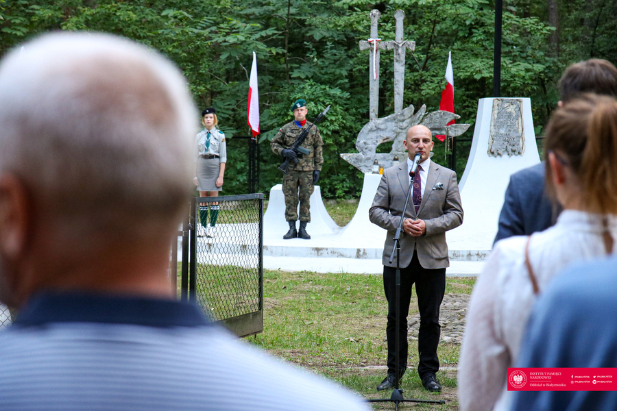 Bacieczki - 80. rocznica mordu na polskiej ludności zamieszkującej Białostocczyznę - Białystok, 10 lipca 2023 r.