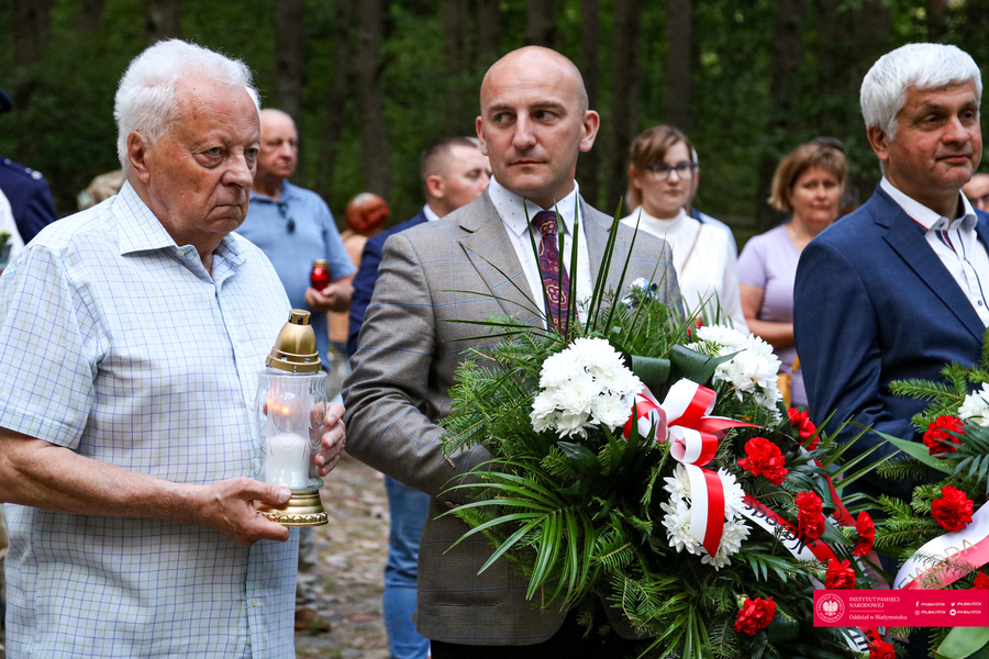 Bacieczki - 80. rocznica mordu na polskiej ludności zamieszkującej Białostocczyznę - Białystok, 10 lipca 2023 r.