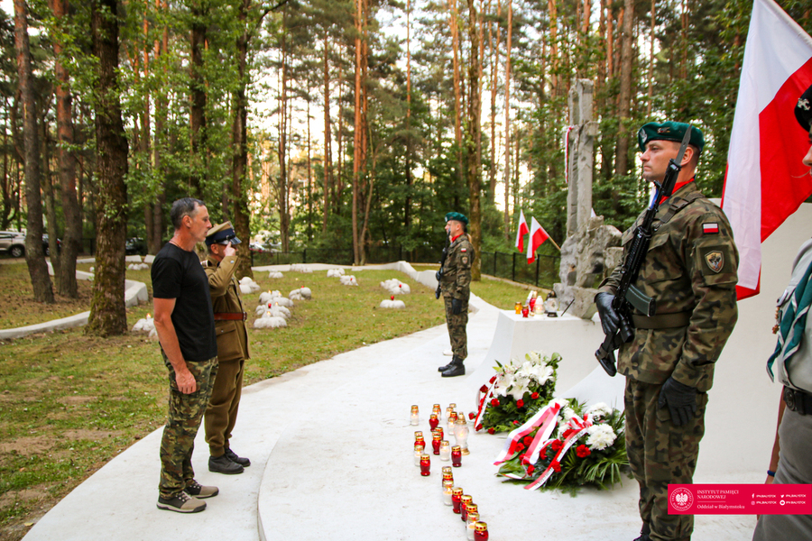 Bacieczki - 80. rocznica mordu na polskiej ludności zamieszkującej Białostocczyznę - Białystok, 10 lipca 2023 r.
