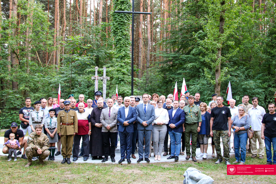 Bacieczki - 80. rocznica mordu na polskiej ludności zamieszkującej Białostocczyznę - Białystok, 10 lipca 2023 r.