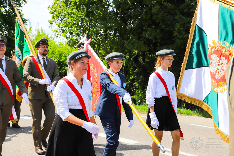 Dzień Pamięci Ofiar Obławy Augustowskiej - Giby, Augustów, 12 lipca 2023 r., fot. Paweł Bezubik