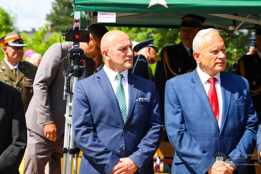 Dzień Pamięci Ofiar Obławy Augustowskiej - Giby, Augustów, 12 lipca 2023 r., fot. Paweł Bezubik