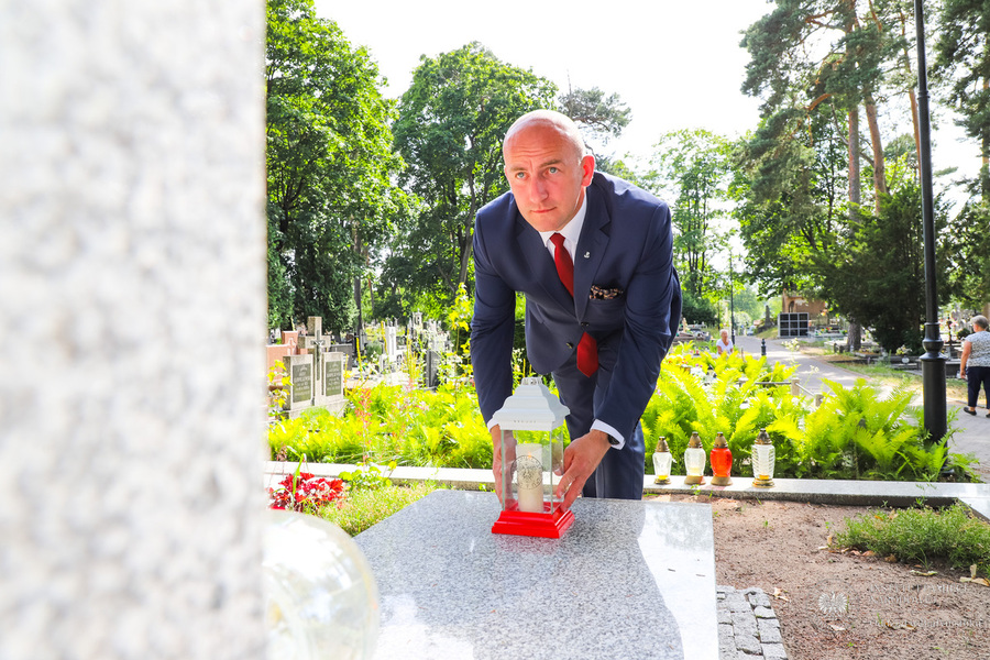 Dzień Pamięci Ofiar Obławy Augustowskiej - Giby, Augustów, 12 lipca 2023 r., fot. Paweł Bezubik