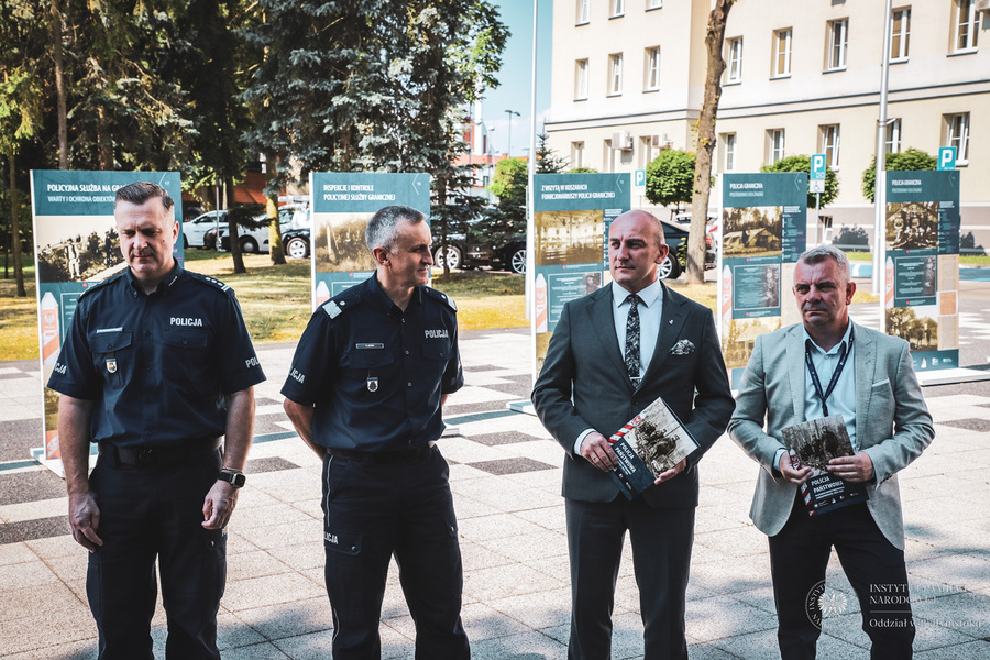 Otwarcie wystawy „Policja Państwowa w ochronie granicy wschodniej II Rzeczypospolitej 1923-1926” - Białystok, 14 lipca 2023 r., fot. Paweł Bezubik