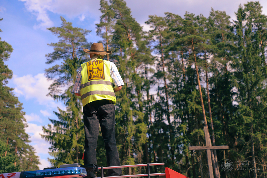 Uroczystości z okazji 78. rocznicy Obławy Augustowskiej - Giby, 14-16 lipca 2023 r., fot. Paweł Bezubik
