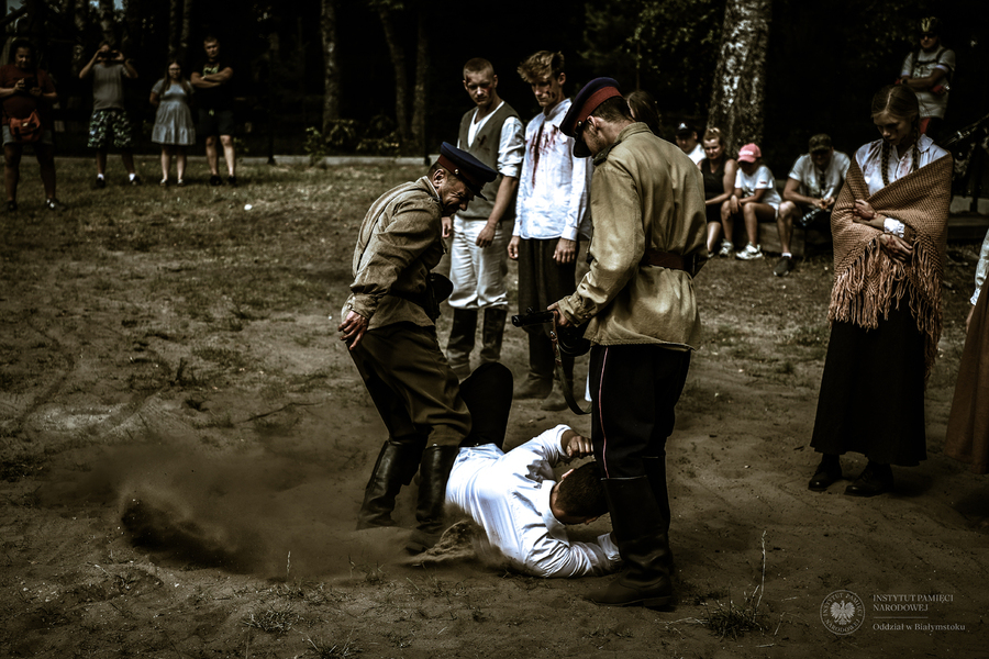 Uroczystości z okazji 78. rocznicy Obławy Augustowskiej - Giby, 14-16 lipca 2023 r., fot. Paweł Bezubik