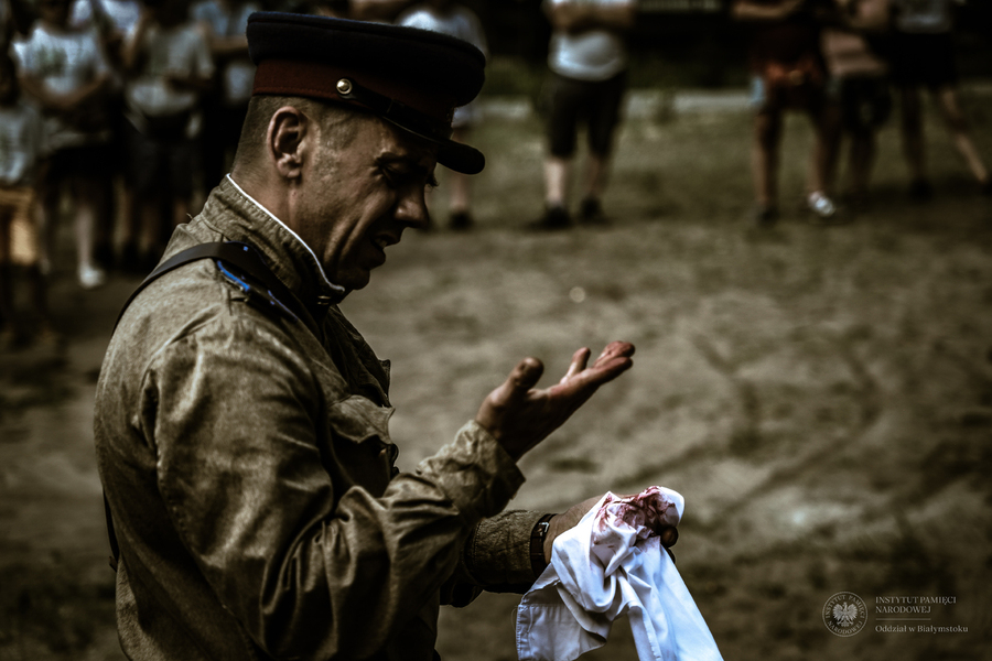 Uroczystości z okazji 78. rocznicy Obławy Augustowskiej - Giby, 14-16 lipca 2023 r., fot. Paweł Bezubik