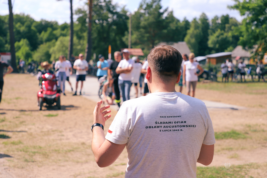 Uroczystości z okazji 78. rocznicy Obławy Augustowskiej - Giby, 14-16 lipca 2023 r., fot. Paweł Bezubik
