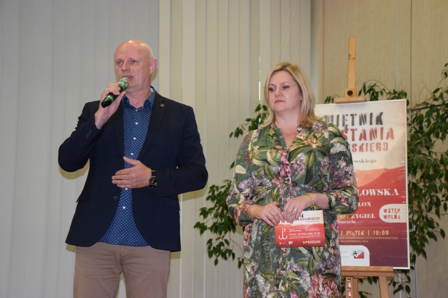 Spektakl pt. „Pamiętnik z Powstania Warszawskiego”, Białystok - 28 lipca 2023 r., fot. Dominik Sołowiej Dział Edukacji Książnicy Podlaskiej