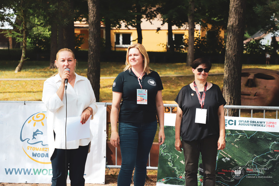 I Bieg Pamięci Ofiar Obławy Augustowskiej - Mikaszówka, 29 lipca 2023 r., fot. Paweł Bezubik