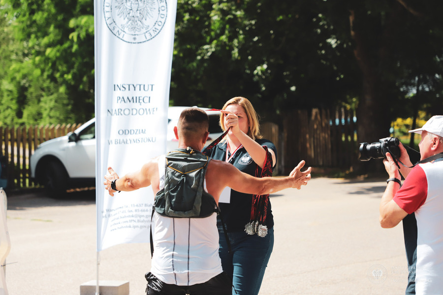 I Bieg Pamięci Ofiar Obławy Augustowskiej - Mikaszówka, 29 lipca 2023 r., fot. Paweł Bezubik