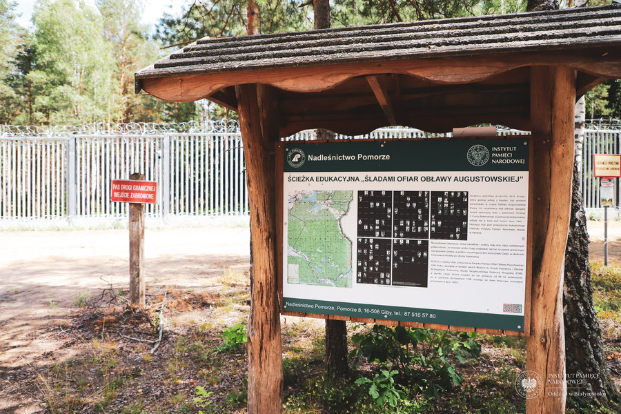 I Bieg Pamięci Ofiar Obławy Augustowskiej - Mikaszówka, 29 lipca 2023 r., fot. Paweł Bezubik