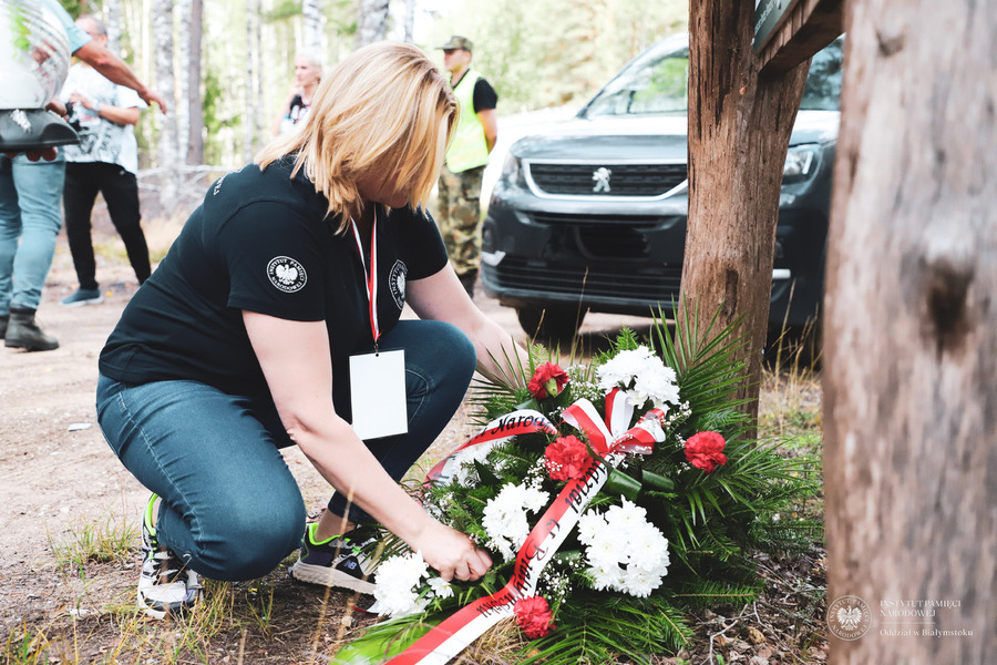 I Bieg Pamięci Ofiar Obławy Augustowskiej - Mikaszówka, 29 lipca 2023 r., fot. Paweł Bezubik