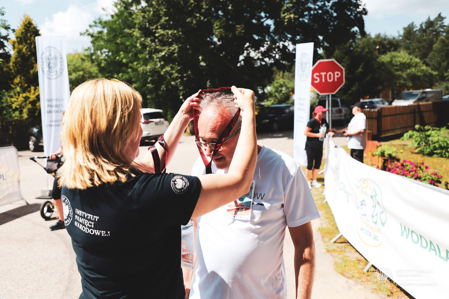 I Bieg Pamięci Ofiar Obławy Augustowskiej - Mikaszówka, 29 lipca 2023 r., fot. Paweł Bezubik