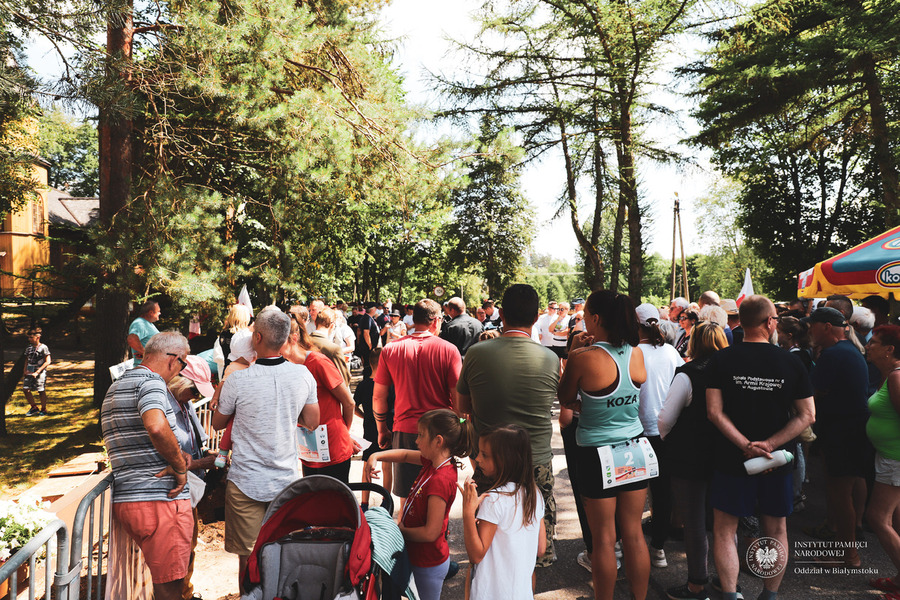 I Bieg Pamięci Ofiar Obławy Augustowskiej - Mikaszówka, 29 lipca 2023 r., fot. Paweł Bezubik