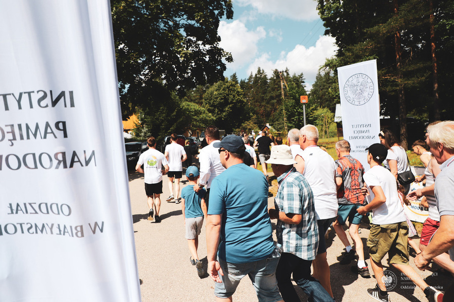 I Bieg Pamięci Ofiar Obławy Augustowskiej - Mikaszówka, 29 lipca 2023 r., fot. Paweł Bezubik