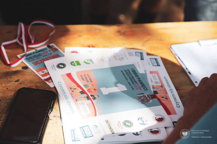 I Bieg Pamięci Ofiar Obławy Augustowskiej - Mikaszówka, 29 lipca 2023 r., fot. Paweł Bezubik